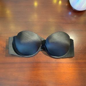 Aerie Black Strapless Bra